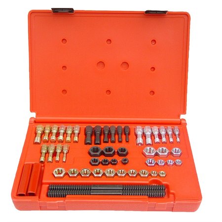 Lang Tools Fractional SAE and Metric Thread Restorer 48-Piece Kit 971